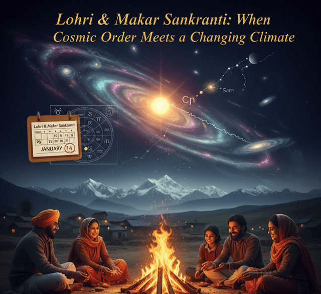 Lohri & Makar Sankranti: When Cosmic Order Meets a Changing Climate
